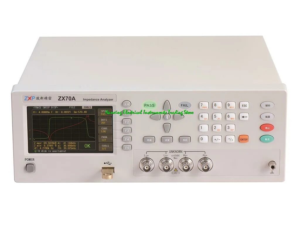 Частота 200 кгц. Измеритель импеданса ультразвука. Прибор для измерения импеданса линии оповещения. Hp4192a Impedance Analyzer аналог.