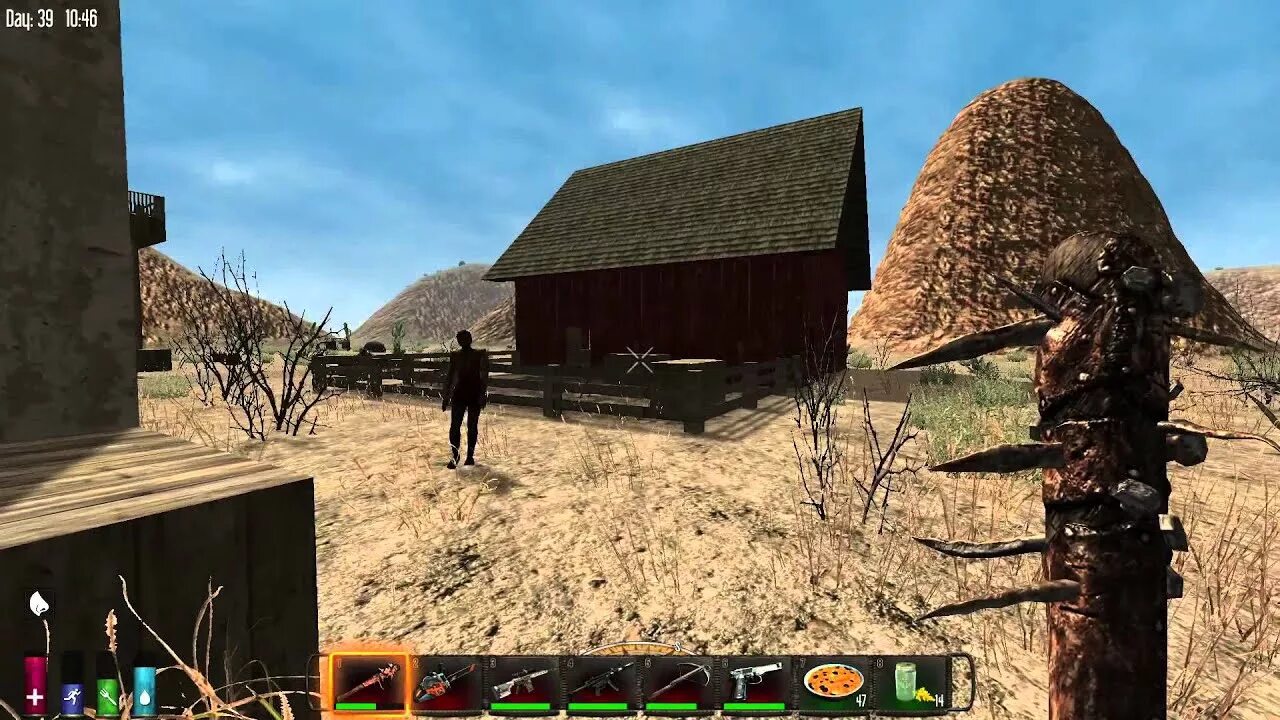Как летать в 7 days to die. Вышка 7 days to die. 7 days to die резиденции. 7 days to die пустынного стервятника.