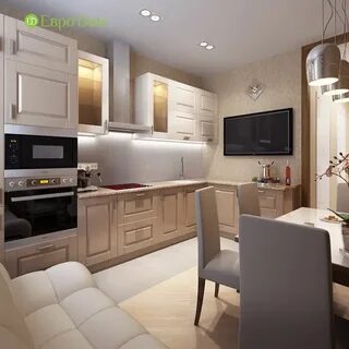 Кухни в двухкомнатной квартире