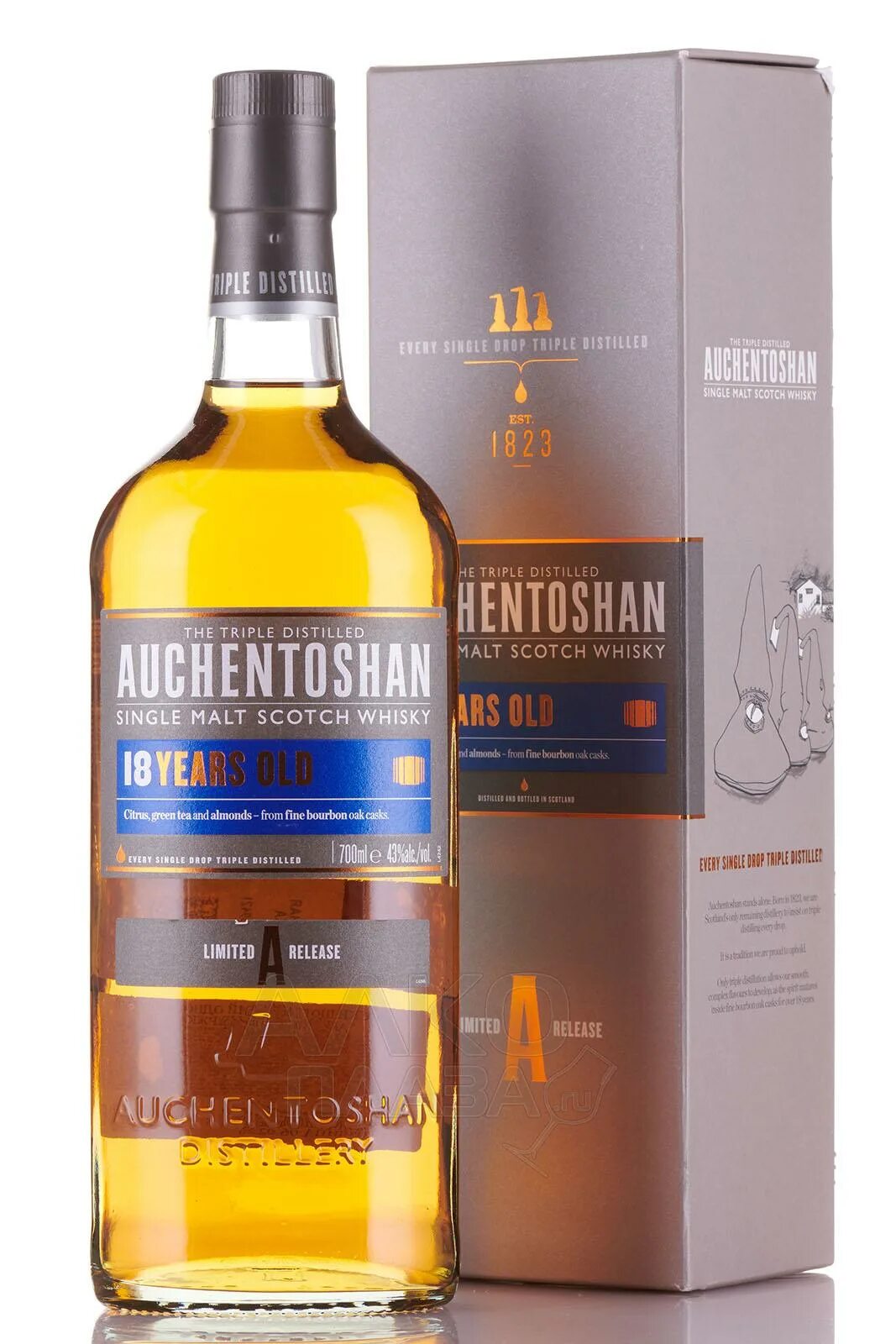 Виски auchentoshan 12 лет 0. 7 л. Виски акентошан 12лет 0. 7. Шотландский скотч.