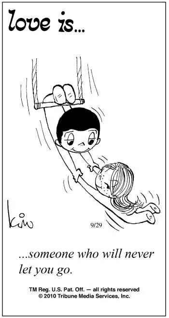 I will never let you go