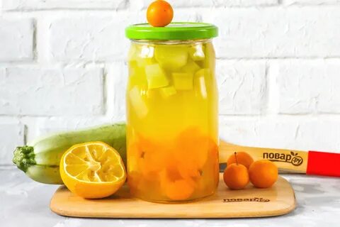Компот из кабачков с соком