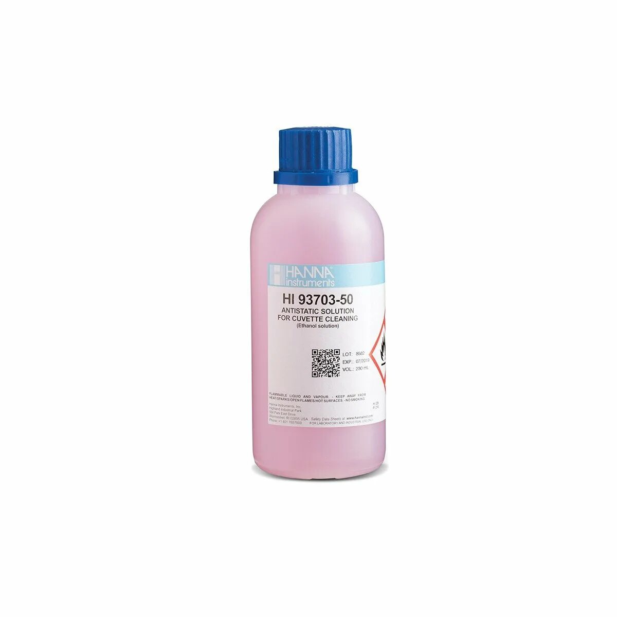 Cleaning solution. Hi 93703-50. Hanna Hi 93703. (Cleaning solution (for contamination avoidance)), 4x54мл. Раствор для очистки кювет.