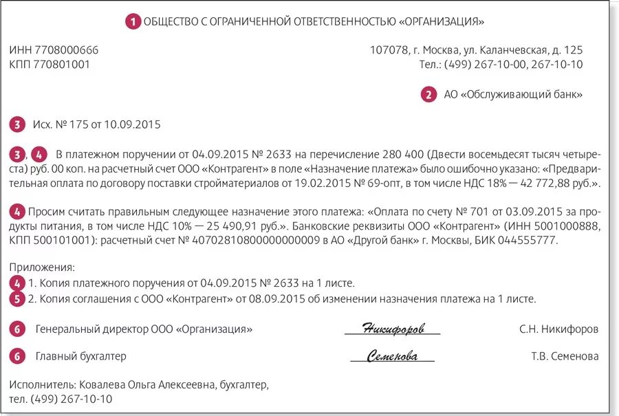 Как ооо оплачивает счета. Письмо в банк об изменении назначения платежа. Письмо об уточнении назначения платежа ИП образец. Письмо о назначении платежа в платежном поручении без НДС. Письмо об уточнении платежа контрагенту.