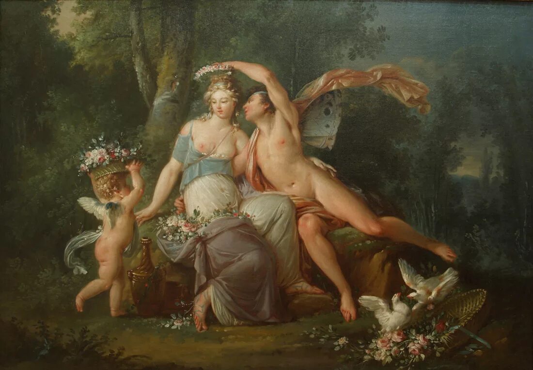 Французский художник Jean Frederic Schall (1752-1825). Schall (Жан Фредерик Шалл). Франсуа Буше купальщицы. Жан Брок картины