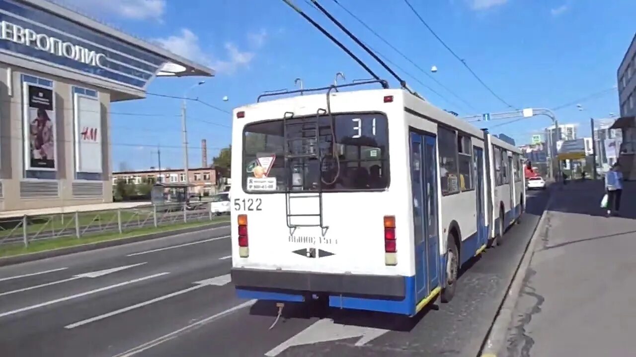 31 троллейбус маршрут изменения. Троллейбус вмз 6215. вмз-6215.01. троллейбус 31 спб. троллейбусы 2000х.