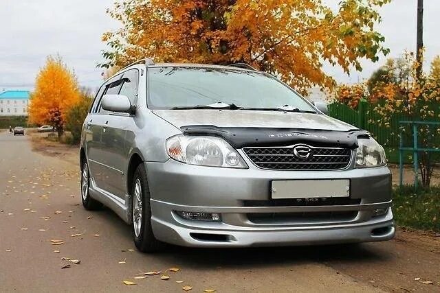 Бампер на филдер. Corolla 120 fielder обвесы. обвес королла филдер 120. toyota corolla fielder 120 обвес. королла 121 в обвесах.