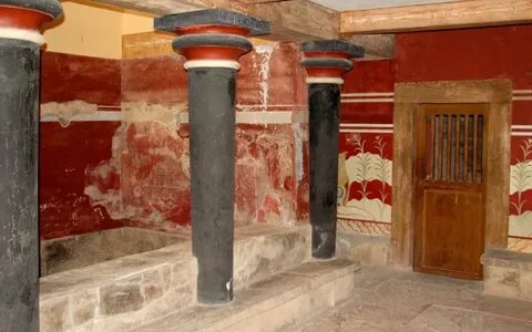 Критский дворец представлял собой
