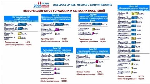 Кто победил по округам
