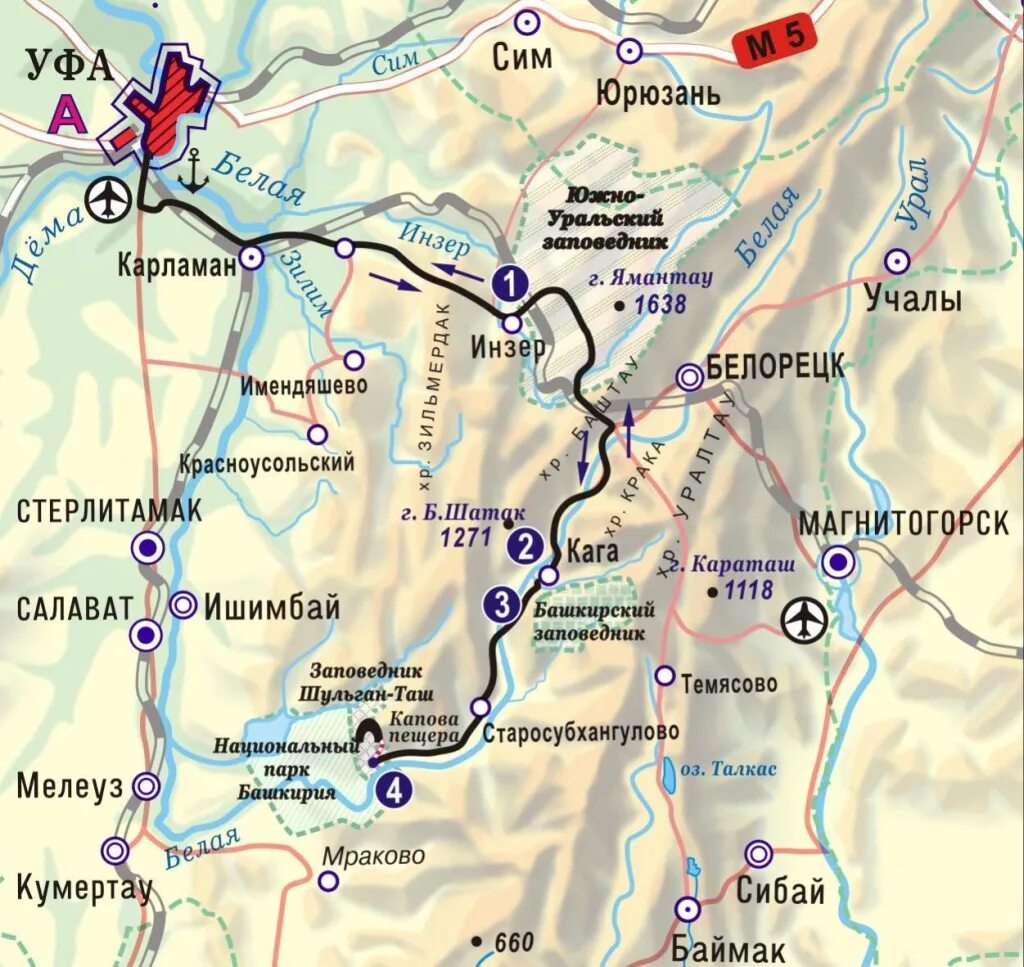 Белорецк сколько. Маршрут по Уралу. Маршруты по Южному Уралу. Туристический маршрут по Южному Уралу. Карта туристического маршрута по Южному Уралу.