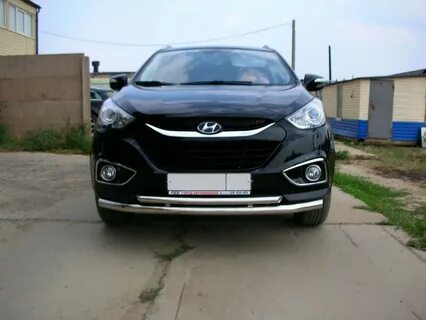 Передний бампер hyundai ix35
