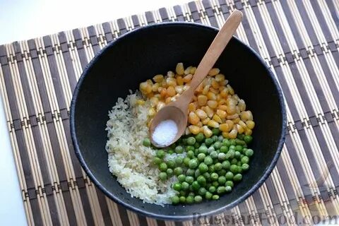 Вкусный рецепт риса с кукурузой