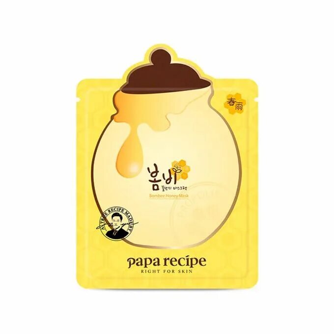 Маска тканевая омолаживающая с медом papa recipe bombee honey mask 25 мл. Papa recipe. Honey mask pack. Honey mask pack. Honey mask pack.