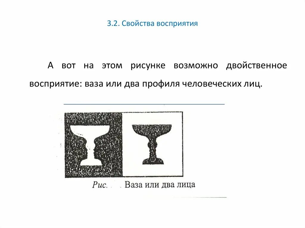 Особенности свойств восприятия. Свойства восприятия. Свойства восприятия в психологии. Восприятие ваза. Свойства образов восприятия.