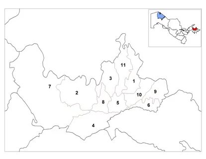 Карта наманган