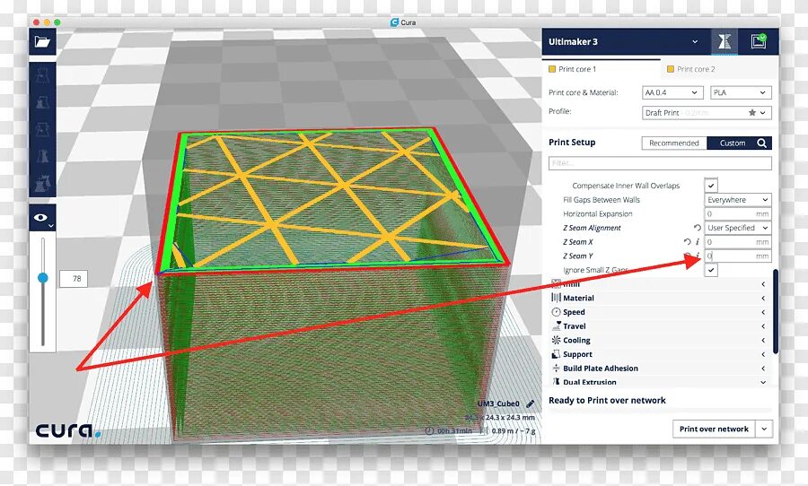 Cura wifi plugin. Cura 3d печать. 3д моделирование cura. cura интерфейс. программа cura.