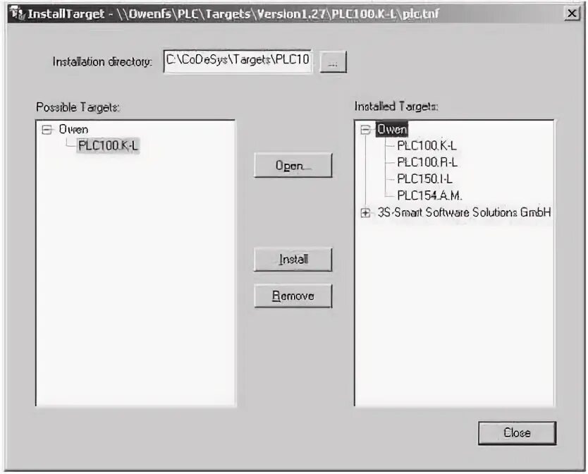 Install target. Таргет файлы для codesys. как установить таргет файл в кодесис 2.3. running target установка.