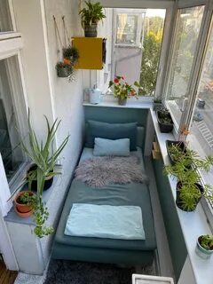 Balcony and bed