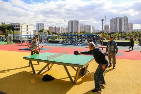 Время игры на спортивных площадках