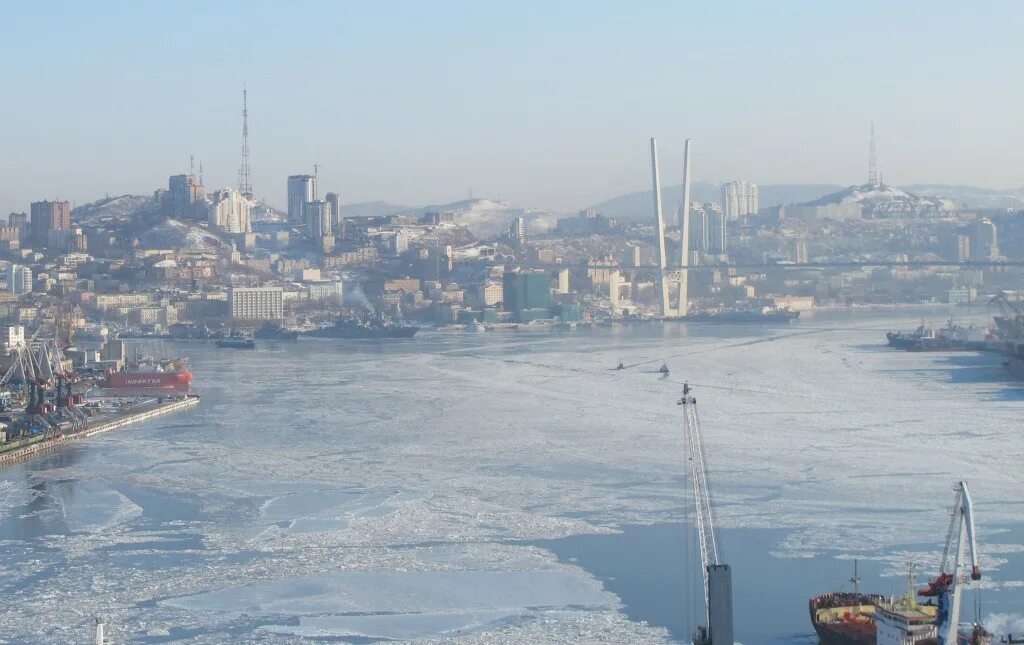 Владивосток климат зимой