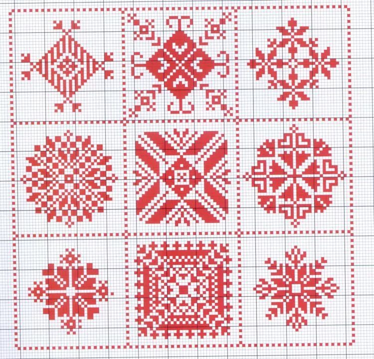 Схемы орнаментов. Бискорню схемы вышивки крестом гжель. Орнамент для вышивки. Схемы орнаментов. Схемы жаккардов олеана.