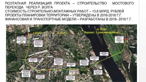 Схема третьего моста в ярославле через волгу