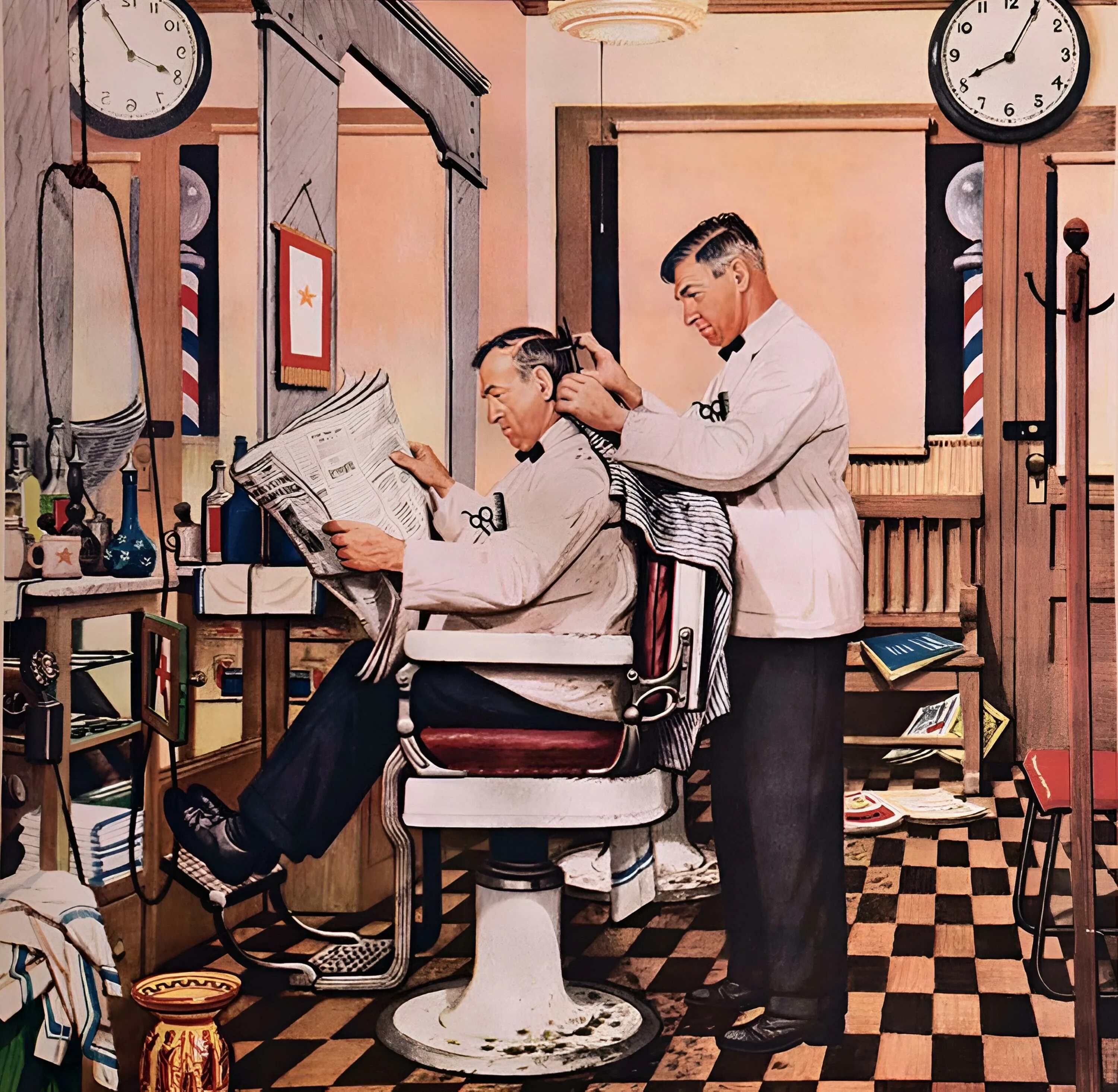 Чехов цирюльник. Чехов цирюльник