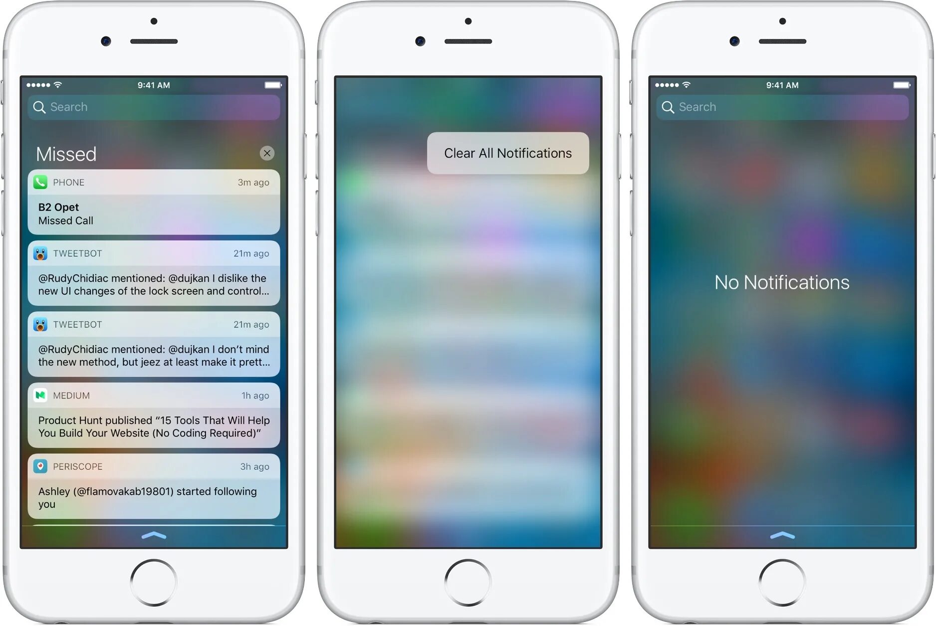 Ios notification