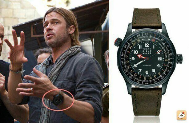 Базы есть часы. Breitling Brad Pitt. Брэд Питт часы. Брэд Питт Breitling. Breitling часы Брэд Питт.