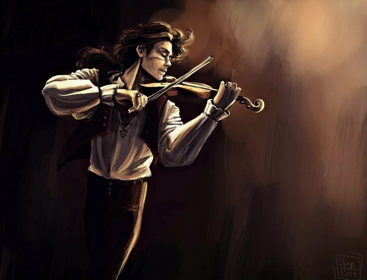 Мужчина играющий на скрипке. Николя де Ленфен. Вампирские хроники Николя. Скрипач фэнтези. Парень со скрипкой арт.
