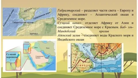 Какой пролив разделяет африку и евразию