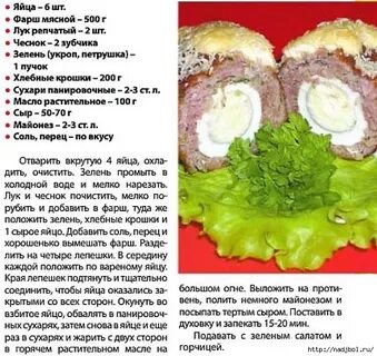 Технологическая карта фарш