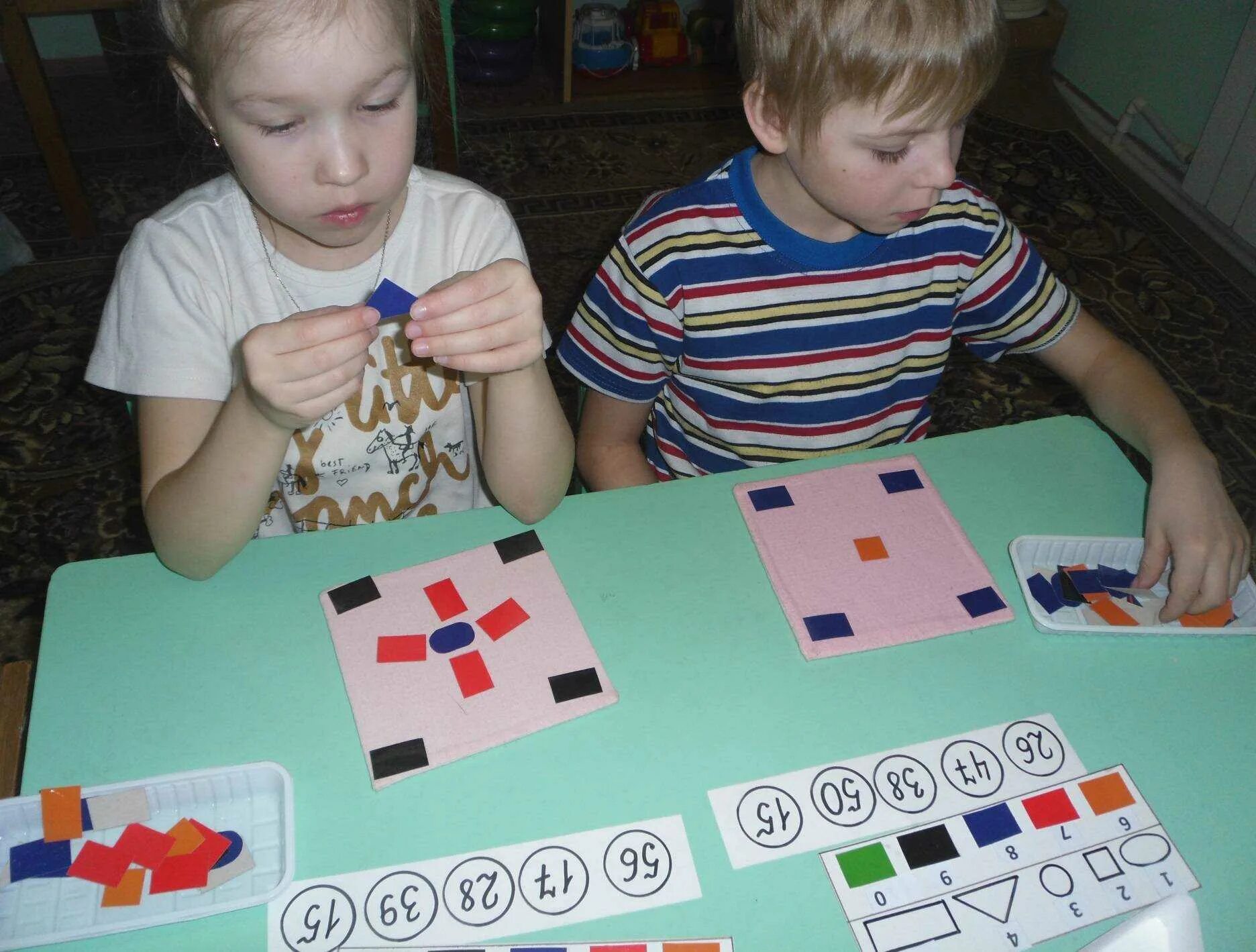 Математические игры для дошкольников. Дидактические игры. Игры по ФЭМП для дошкольников. Формирование математических представлений у дошкольников. Игра правильный цвет
