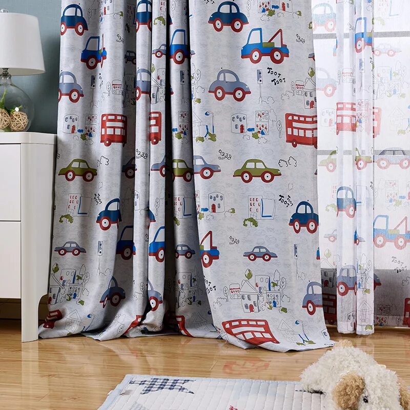 шторы тачки в детскую. занавески с тачками. шторы машинки. фотошторы aston martin red 2. занавески с машинками в детскую.