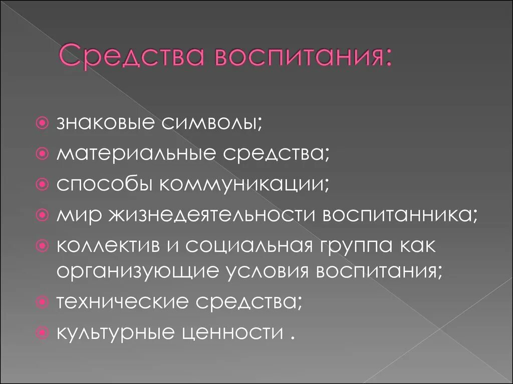 Средства воспитания примеры. Средства воспитания. К средствам воспитания относятся:. Средства воспитания в педагогике. Технические средства воспитания.