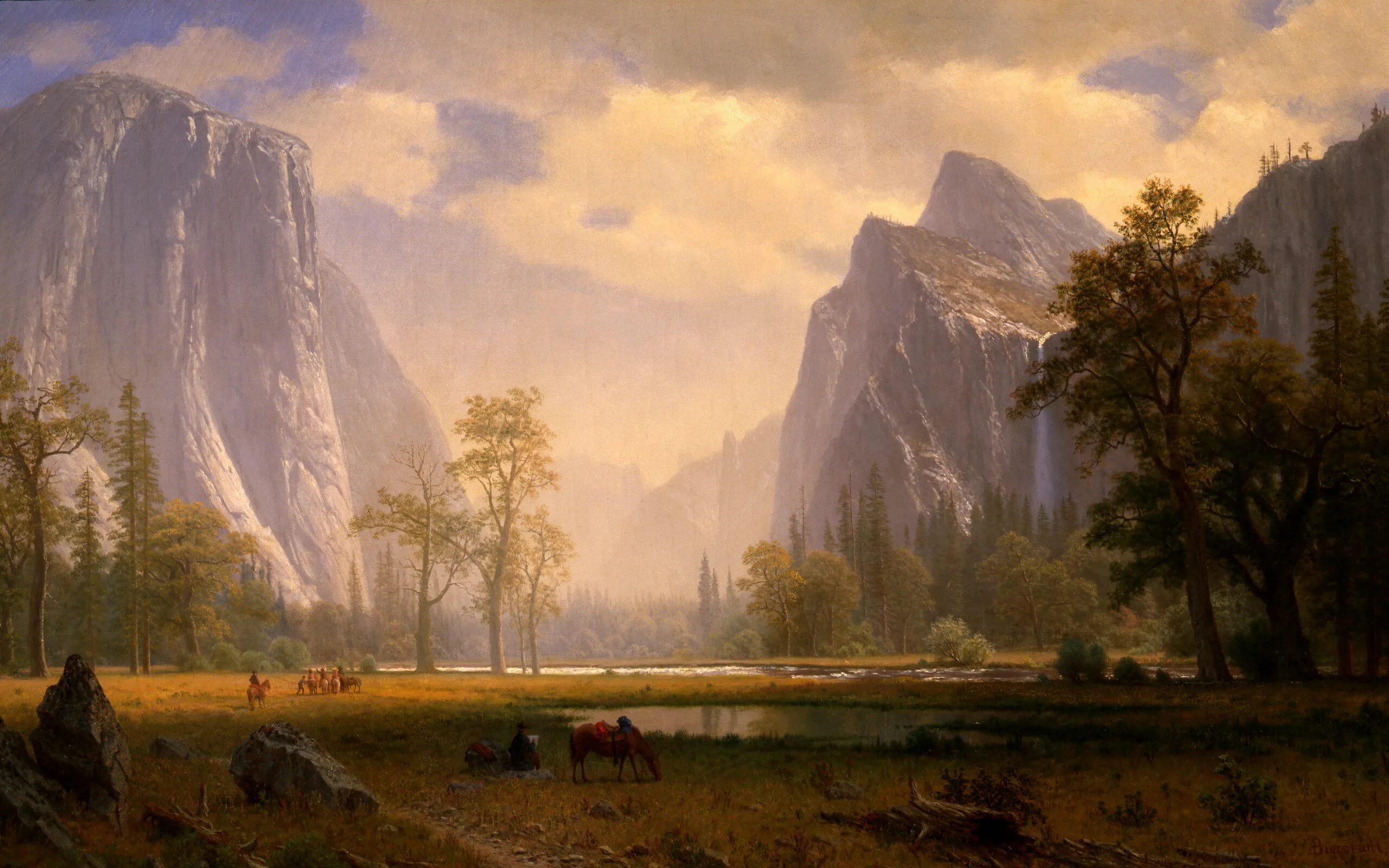 (Bierstadt Albert) 1830-1902. Человек и природа в 19 веке