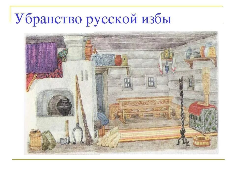 Изображение крестьянского интерьера 5 класс изо презентация Изо внутренний мир избы
