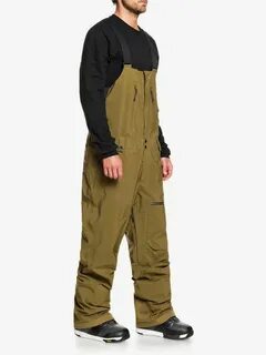 Мужские сноубордические штаны quiksilver хаки