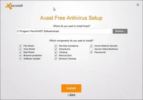 Avast installer
