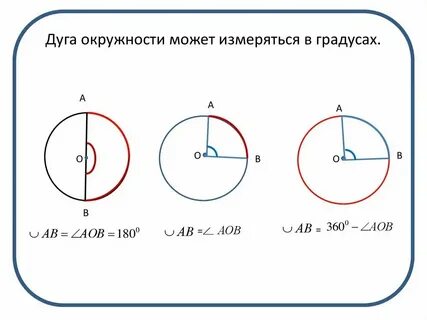 Прямая и обратная дуга