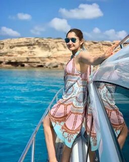 Sayyesha Saigal Hot Honeymoon Stills With Husband.