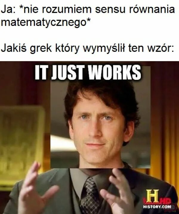 Work meme. Todd Howard it just works. Its just works. It just works Мем. Тодд Говард Мем.