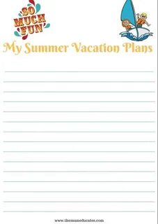 This year my summer holidays were