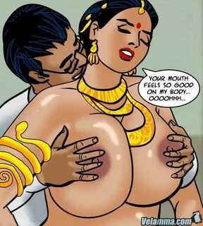 Velamma 65 - Trapped in Bank Vault page 121.