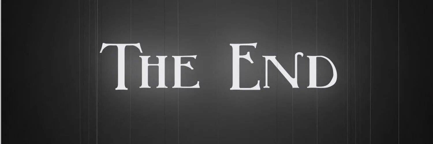 Fin конец. The end. Гифка the end. End of Green. Votv the end