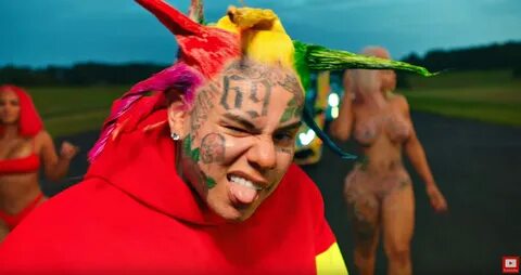 Slideshow 6ix9ine sextape.