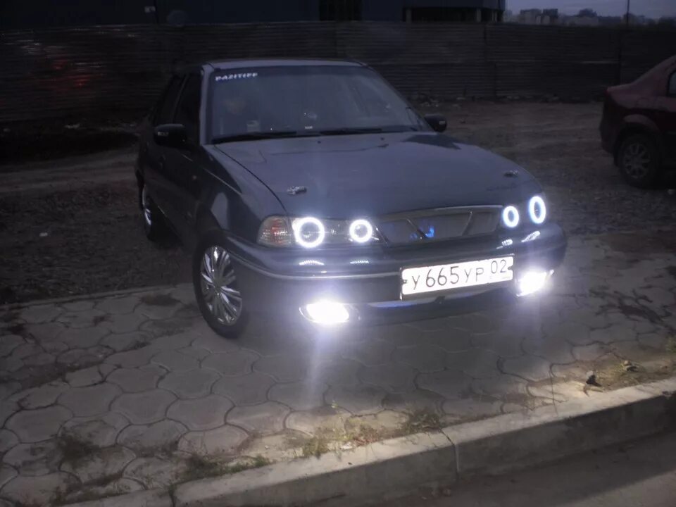 Daewoo nexia тюнинг фары Фары: линзы, маски и ДХО. Daewoo Nexia, 1,5 л, 2007 года стайлинг DRIVE2