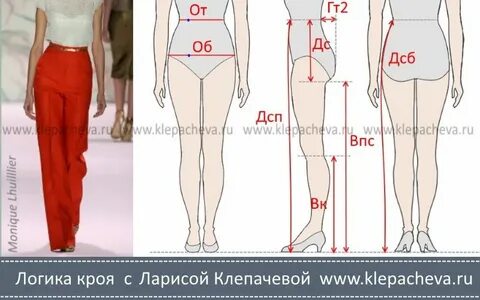 Какие мерки для брюк
