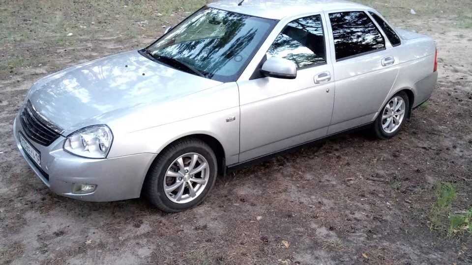 снежная королева))) - Lada Приора хэтчбек, 1,6 л, 2008 года фотография DRIVE2