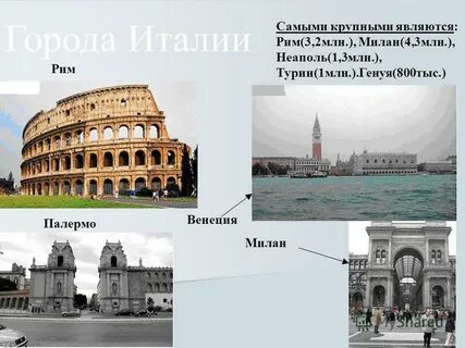 Италия проекты